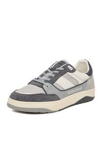 Guess Jeans Sneakersy EO-TEKSAS-01 126AM Szary. Kolor: szary. Materiał: skóra #9