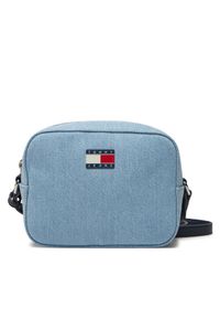 Tommy Jeans Torebka Tjw Ess Must Camera Bag Denim AW0AW17289 Niebieski. Kolor: niebieski