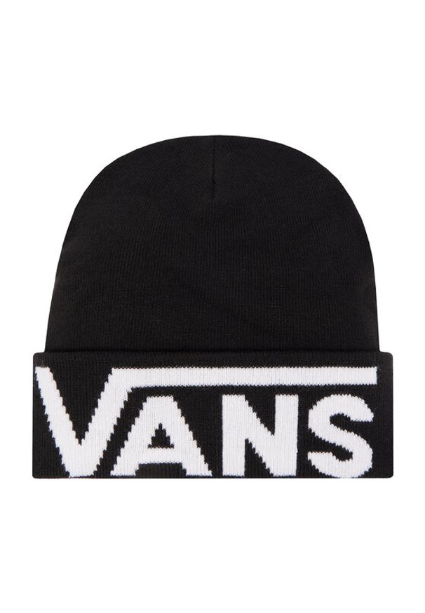 Vans Czapka Drop V Tall VN0A5FI3BLK1 Czarny. Kolor: czarny. Materiał: materiał