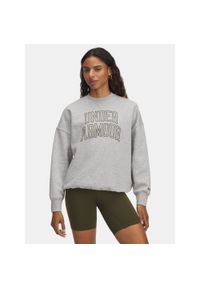 Bluza Under Armour Rival Fleece Varsity Crew. Kolor: szary. Sport: fitness #1