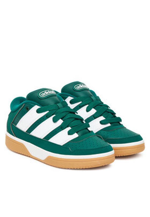 Adidas - adidas Sneakersy Break Start 2000 JR1468 Zielony. Kolor: zielony. Materiał: skóra