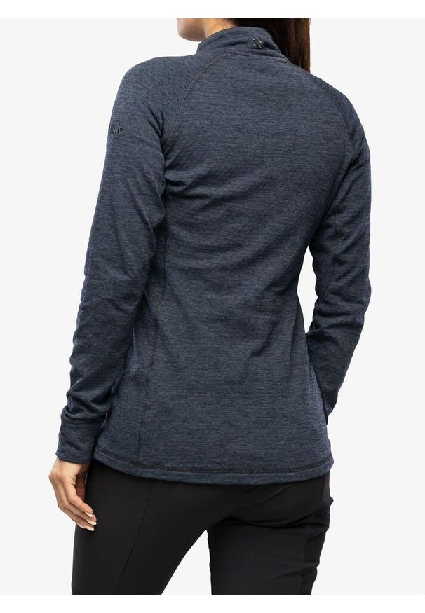 Bluza bez kaptura damska Rab Nexus Jacket. Typ kołnierza: bez kaptura. Kolor: szary