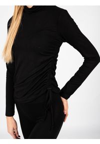 La Haine Inside Us Longsleeve "LW638" | A23334JLW638 | Kobieta | Czarny. Typ kołnierza: golf. Kolor: czarny. Materiał: wiskoza. Długość rękawa: długi rękaw. Długość: długie #3