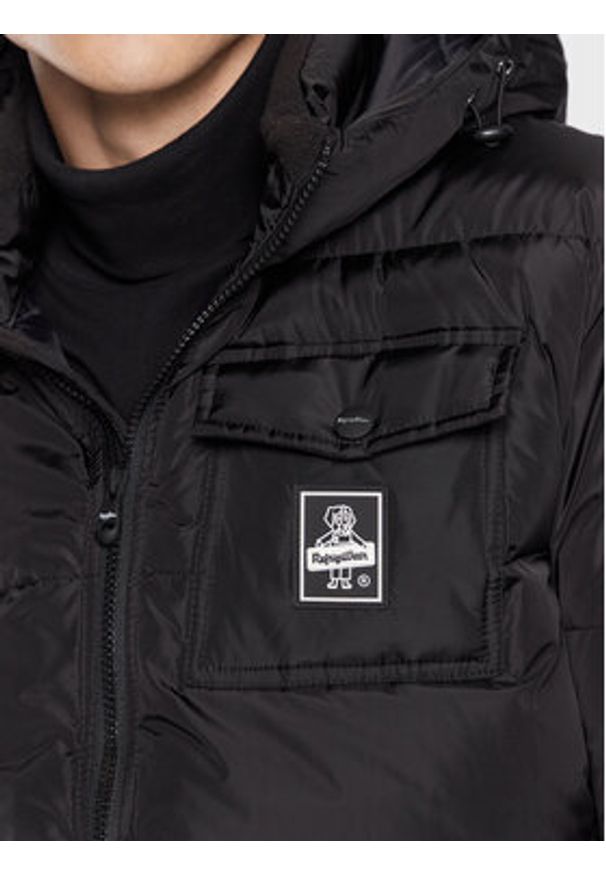 Refrigiwear - RefrigiWear Kurtka puchowa G02803 G02803 Czarny Regular Fit. Kolor: czarny. Materiał: syntetyk