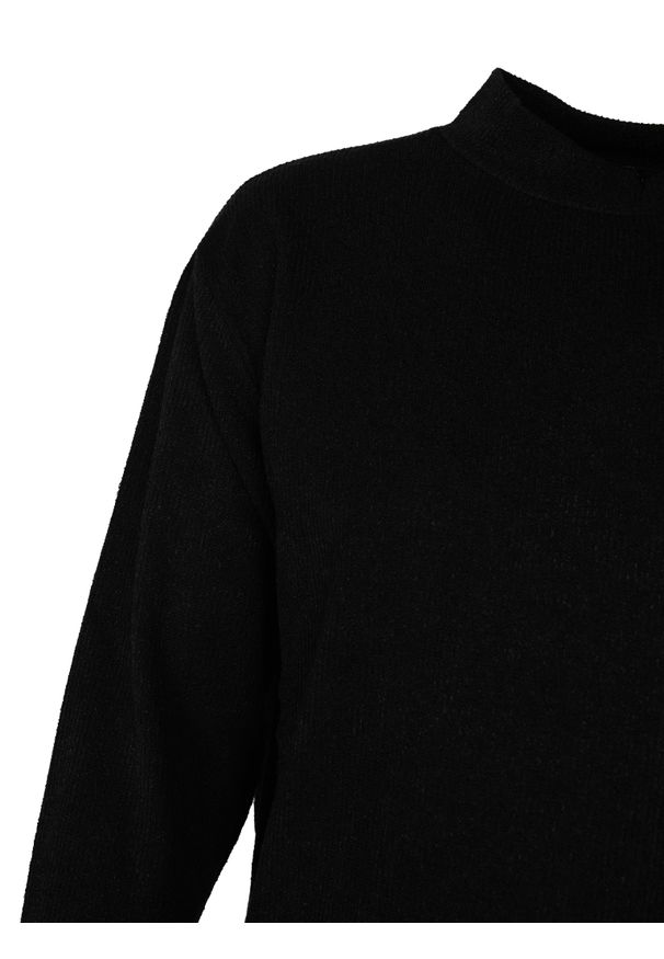 La Haine Inside Us Sweter | LM272 | Mężczyzna | Czarny. Kolor: czarny. Materiał: bawełna, elastan. Długość: długie. Wzór: jednolity
