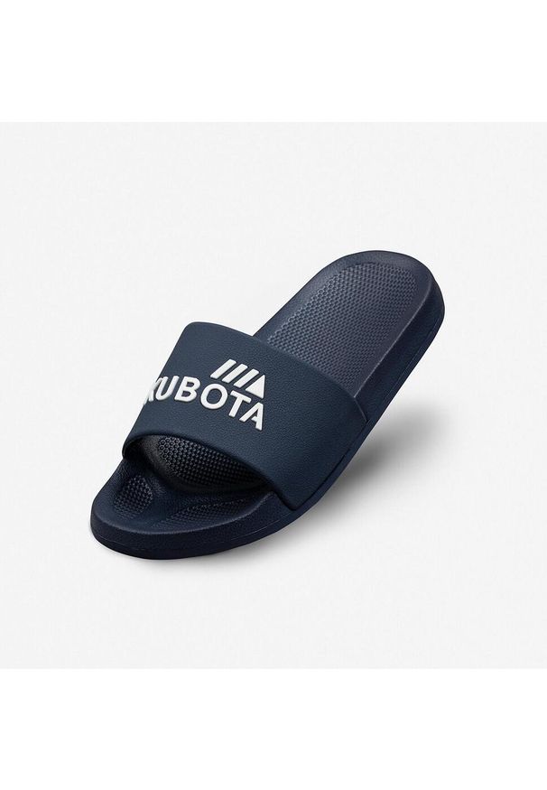 Klapki Damskie Basenowe Kubota Basic Granatowe. Kolor: niebieski. Styl: sportowy