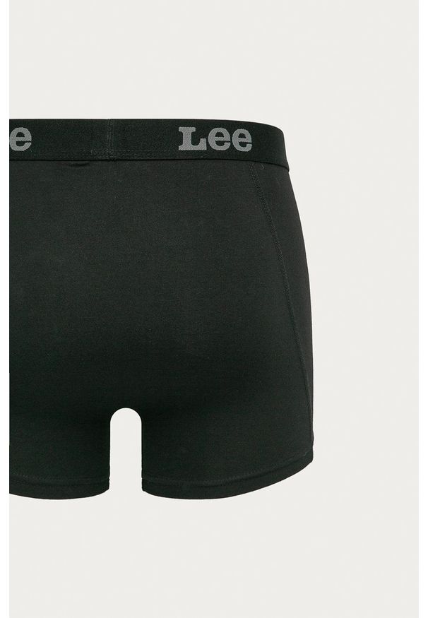 Lee - Bokserki (2-pack). Kolor: czarny
