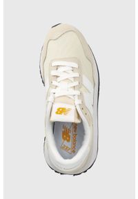 New Balance sneakersy WS237FC kolor beżowy. Nosek buta: okrągły. Zapięcie: sznurówki. Kolor: beżowy. Materiał: guma