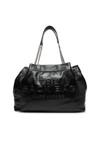 MARC JACOBS - Marc Jacobs Torebka The Large Chain Sack Bag 2S5HSH025H02 Czarny. Kolor: czarny. Materiał: skórzane