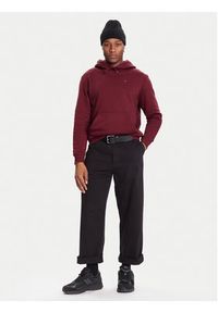 Tommy Jeans Bluza DM0DM20742 Bordowy Relaxed Fit. Kolor: czerwony. Materiał: bawełna #5