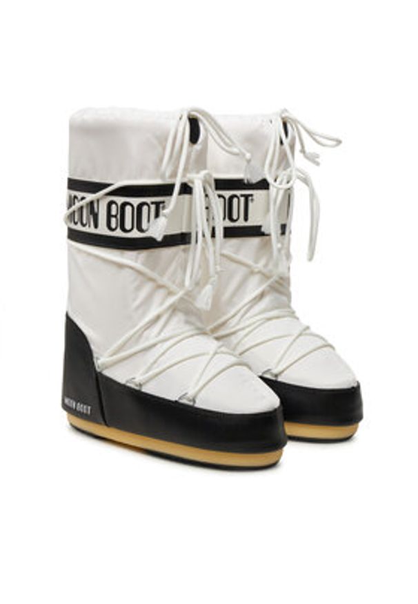 Moon Boot Śniegowce Mb Icon Nylon 80D1400440 Biały. Kolor: biały. Materiał: materiał