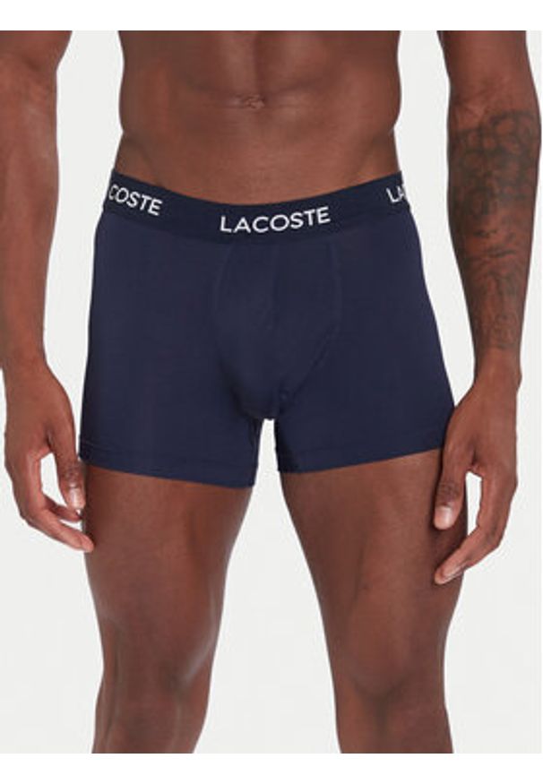 Lacoste Komplet bokserek 5H2394 Kolorowy. Materiał: syntetyk. Wzór: kolorowy