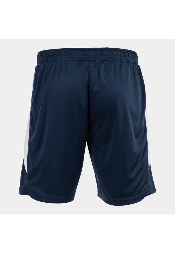 Szorty Joma Glasgow. Kolor: wielokolorowy, niebieski, biały. Materiał: materiał. Sport: piłka nożna