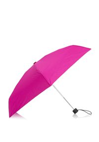 Ochnik - Składany mały parasol damski w kolorze różowym. Kolor: różowy. Materiał: poliester