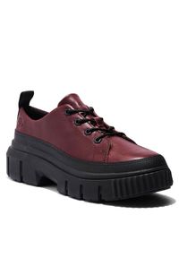 Sneakersy Timberland. Kolor: czerwony. Materiał: skóra #1