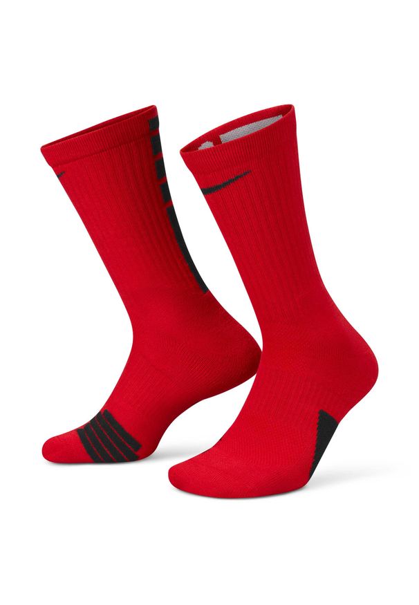 Nike - Skarpety męskie nike elite crew socks university red. Kolor: czerwony. Sport: bieganie