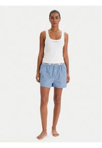 Karl Lagerfeld - KARL LAGERFELD Piżama B1W45008 Biały Regular Fit. Kolor: biały. Materiał: bawełna #1