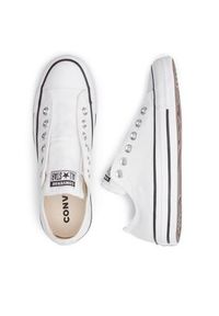 Converse Trampki Chuck Taylor All Star Slip 164301C Biały. Kolor: biały. Materiał: materiał #7