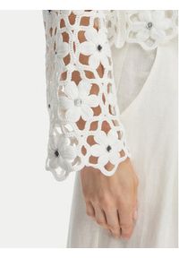 MICHAEL Michael Kors Bluzka MS651ZMKNE Biały Regular Fit. Kolor: biały. Materiał: syntetyk #5
