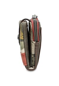 Brązowy Kompaktowy Damski Portfel Anekke Z Laleczką. Kolor: brązowy #6