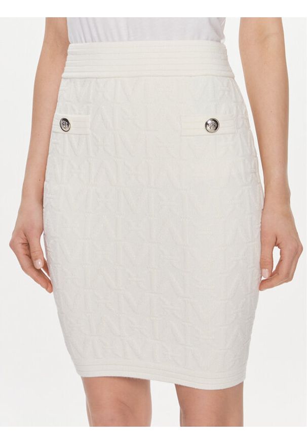 Guess Spódnica ołówkowa 4RGD00 5661Z Beżowy Slim Fit. Kolor: beżowy. Materiał: syntetyk
