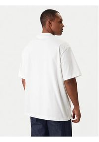 Calvin Klein T-Shirt LV040HM228 Biały Relaxed Fit. Kolor: biały. Materiał: bawełna #3