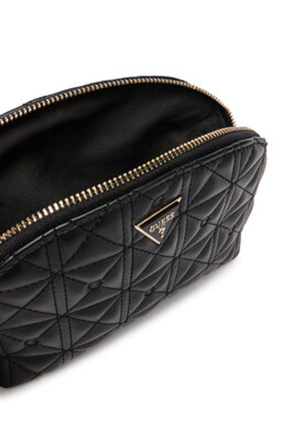 Guess Kosmetyczka PW7566 P6270 Czarny. Kolor: czarny. Materiał: skóra