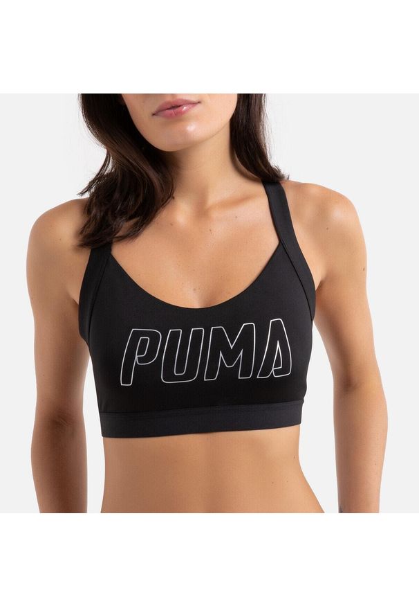 Biustonosz stanik sportowy Puma Drycell. Kolor: czarny. Sport: fitness