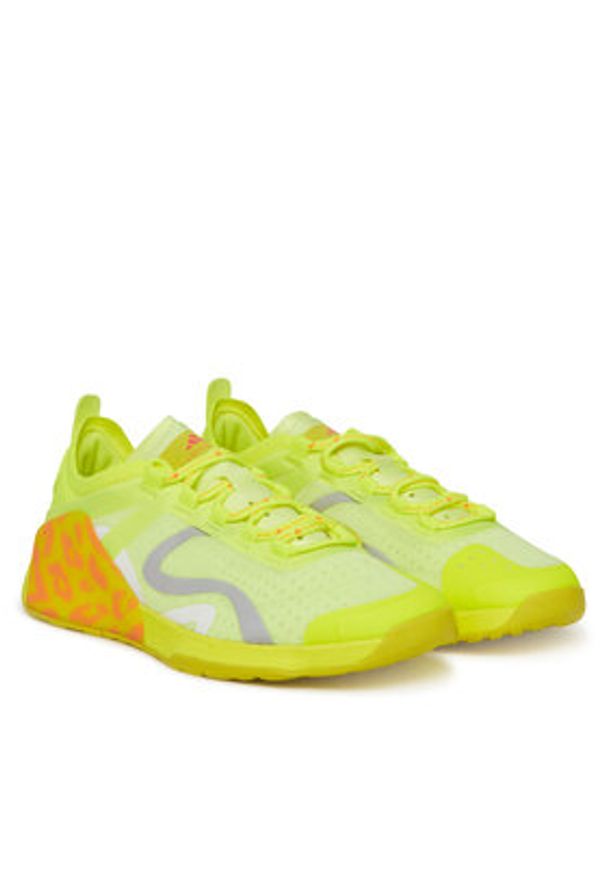 Adidas by Stella McCartney - adidas by Stella McCartney Buty na siłownię Dropset JH8934 Żółty. Kolor: żółty. Materiał: materiał. Model: Adidas Stella McCartney. Sport: fitness