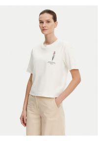 Weekend Max Mara T-Shirt Lecco 2515941052 Biały Boxy Fit. Kolor: biały. Materiał: bawełna