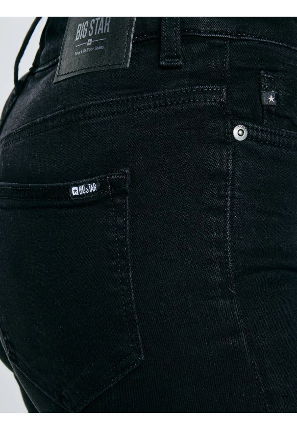 Big-Star - Jeansy damskie skinny ciemnoszare Ariana 896. Kolor: szary. Styl: klasyczny