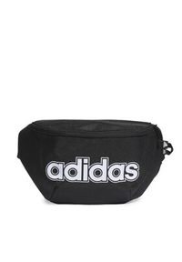 Adidas - adidas Nerka Classic Foundation Waist Bag HT4777 Czarny. Kolor: czarny. Materiał: materiał #6