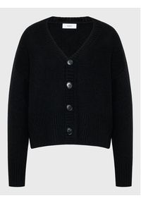 Simple Kardigan SWD512-01 Czarny Relaxed Fit. Kolor: czarny. Materiał: syntetyk #3