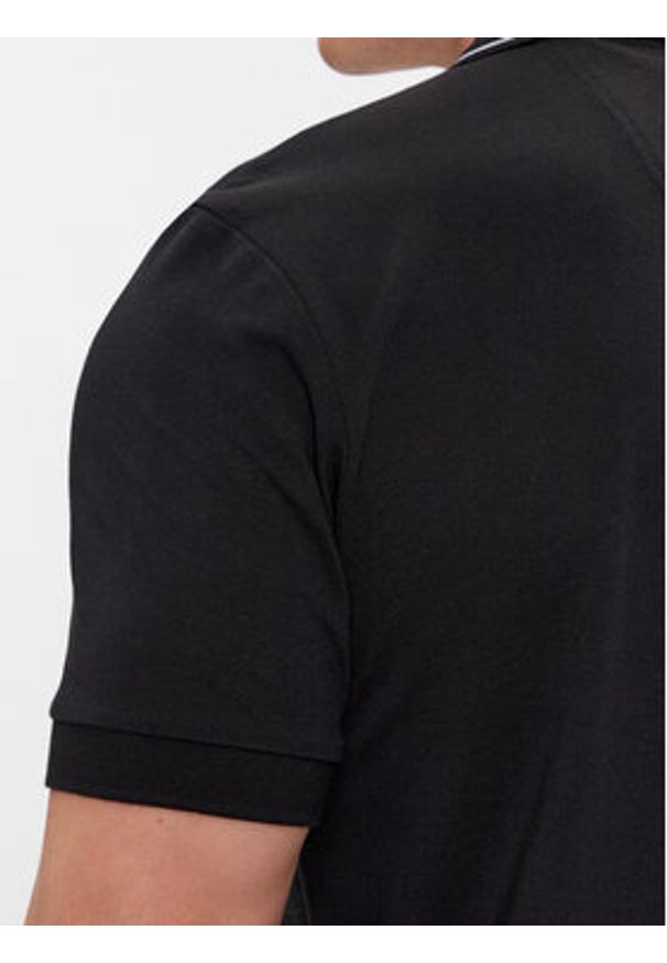 BOSS - Boss Polo Paule 4 50506195 Czarny Slim Fit. Typ kołnierza: polo. Kolor: czarny. Materiał: bawełna