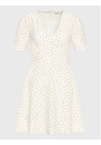 Glamorous Sukienka codzienna CK7065 Biały Slim Fit. Okazja: na co dzień. Kolor: biały. Materiał: syntetyk. Typ sukienki: proste. Styl: casual #8