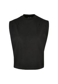 Urban Classics - Organiczny Plisowany Top Dla Pań I Panów. Kolor: czarny. Sport: turystyka piesza #1