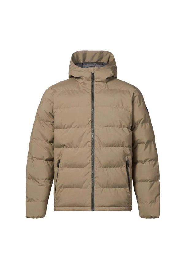 Kurtka puchowa Musto Marina. Kolor: beżowy, wielokolorowy, zielony. Materiał: puch