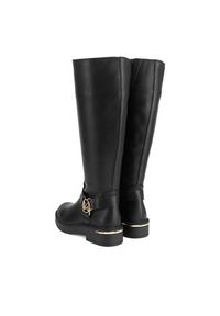 MEXX Oficerki MI001804743W Czarny. Kolor: czarny. Materiał: skóra