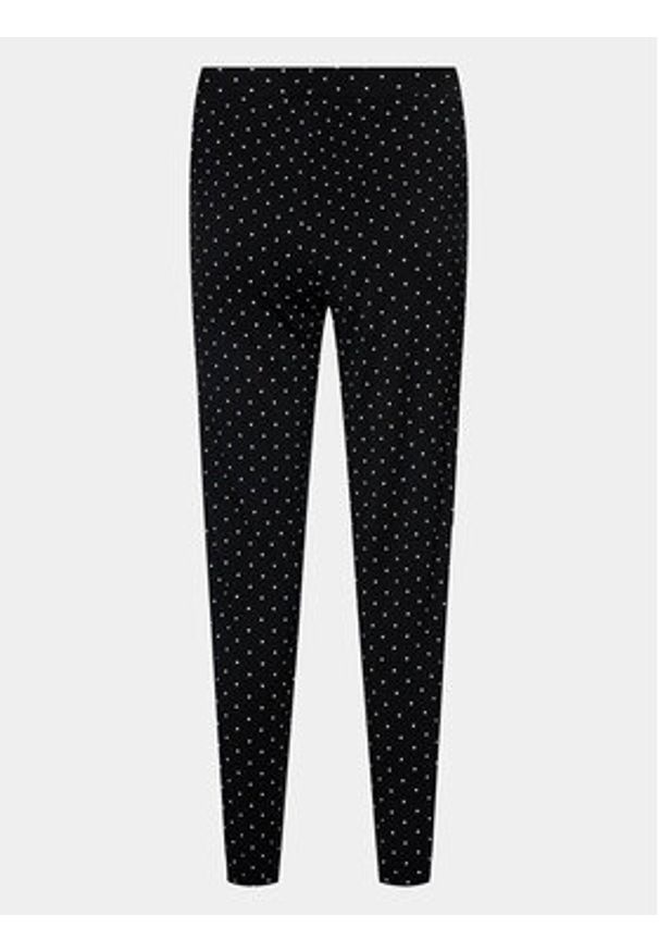 Hunkemöller Piżama 203193 Czarny Comfortable Fit. Kolor: czarny. Materiał: wiskoza