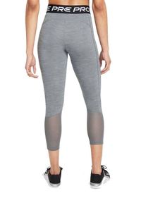 Nike - Legginsy Treningowe Damskie Pro 365 Tight Crop. Kolor: szary