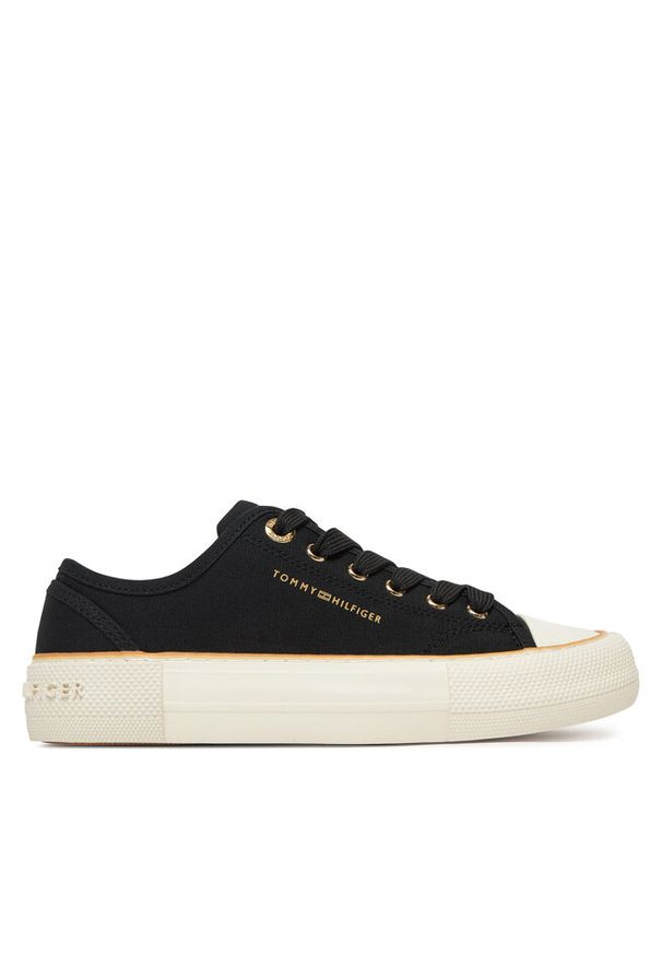 TOMMY HILFIGER - Trampki Tommy Hilfiger. Kolor: czarny