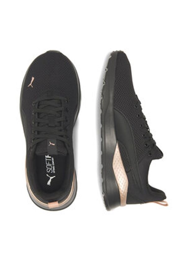 Puma Sneakersy ANZARUN LITE 37112846_ Czarny. Kolor: czarny. Materiał: materiał