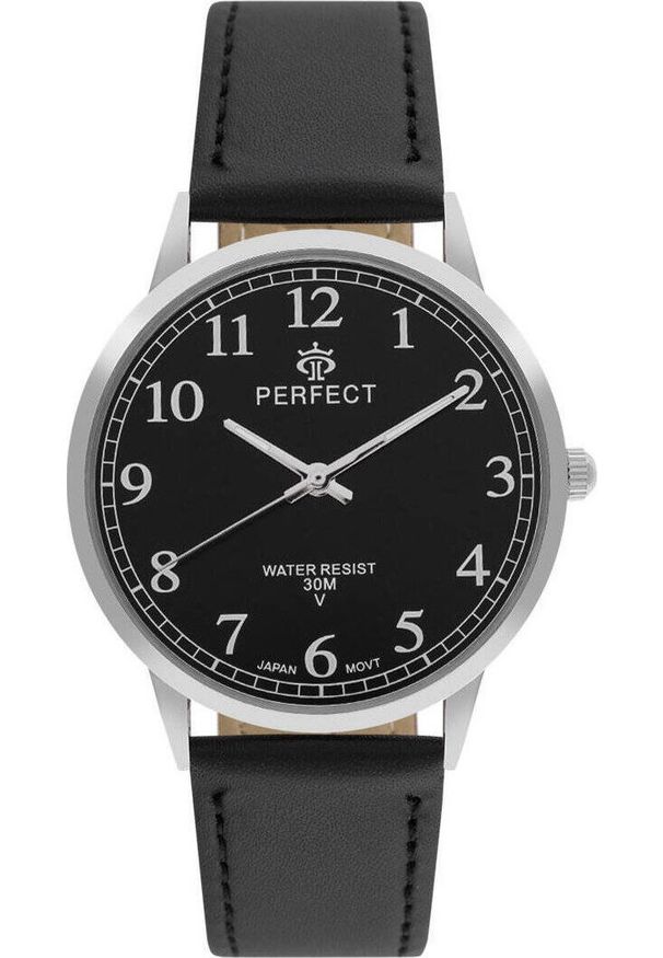 Zegarek Perfect Zegarek Perfect GXB433-05 męski klasyczny czytelny .. Styl: klasyczny