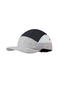 Czapka z daszkiem do biegania unisex Buff 5 Panel Go Cap Gray oddychająca. Kolor: szary, czarny, wielokolorowy. Styl: sportowy #1