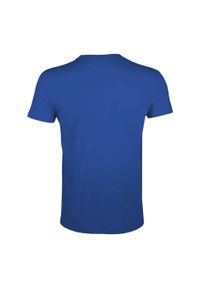 SOL'S - Koszulka Regent Slim Unisex Dla Dorosłych. Kolor: niebieski