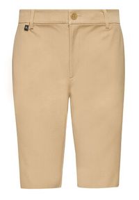 Lauren Ralph Lauren Szorty materiałowe 200661653009 Beżowy Regular Fit. Kolor: beżowy. Materiał: bawełna