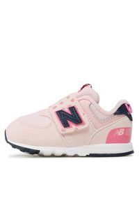 New Balance Sneakersy NW574SP Różowy. Kolor: różowy. Materiał: skóra. Model: New Balance 574 #6