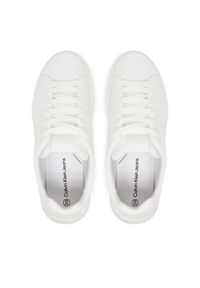 Calvin Klein Jeans Sneakersy V3X9-82097-1355100 Biały. Kolor: biały. Materiał: skóra #4