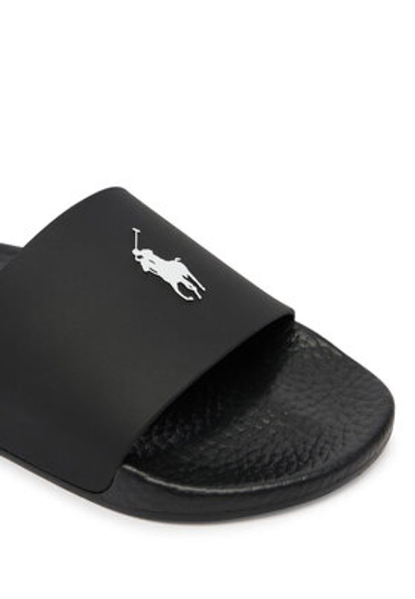 Polo Ralph Lauren Klapki 804973925002 Czarny. Kolor: czarny. Materiał: syntetyk