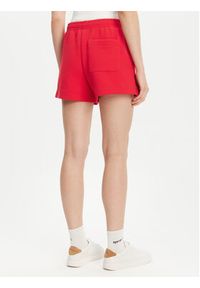 Lacoste Szorty sportowe GF9606 Czerwony Regular Fit. Kolor: czerwony. Materiał: bawełna #5
